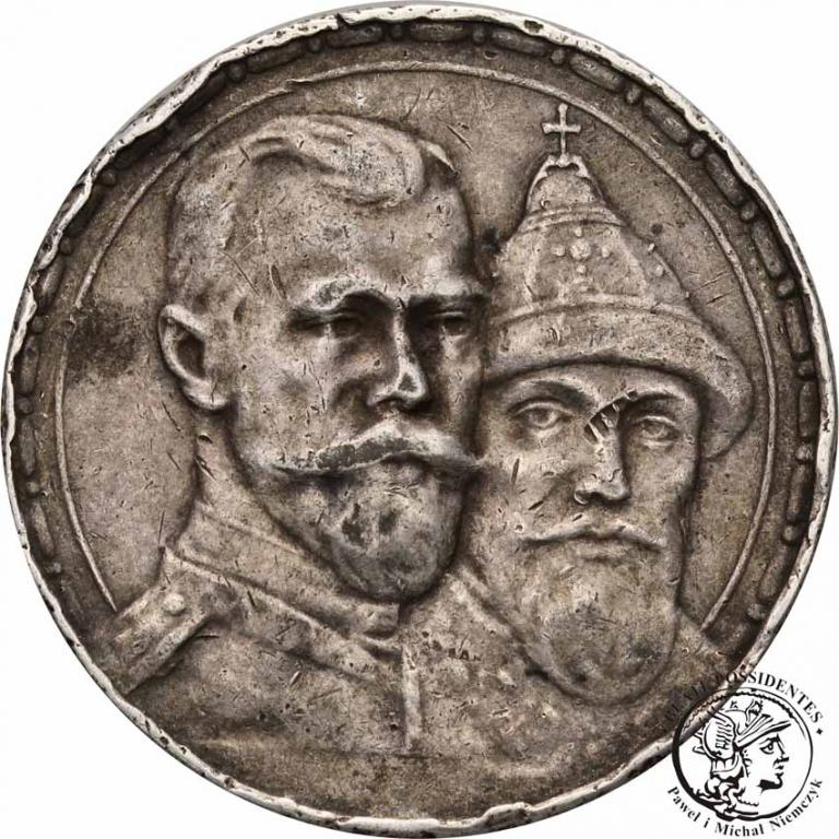 Rosja 1 Rubel 1913 Romanow st. 4