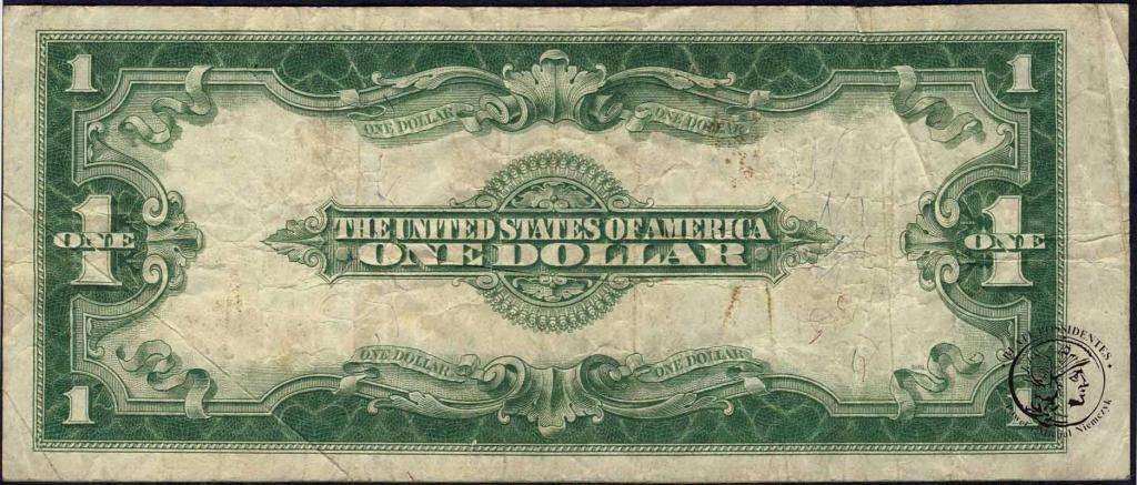USA 1 dolar 1923 silver certificate st. 4