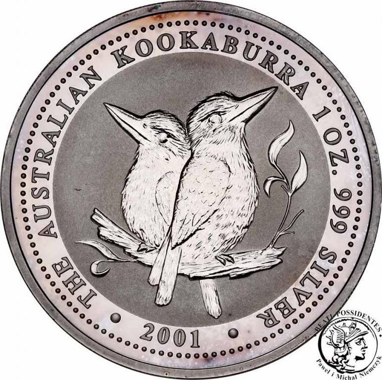 Australia 1 dolar 2001 Kookaburra st. L