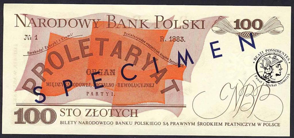 Polska WZÓR 100 złotych 1975