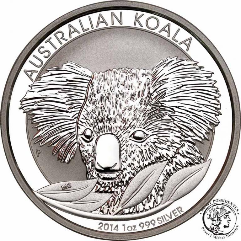 Australia 1 dolar 2014 Koala st. L
