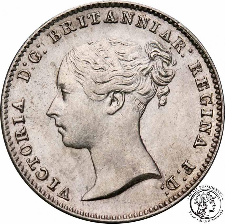 Wielka Brytania (Maundy) Threepence 1850 st. 2