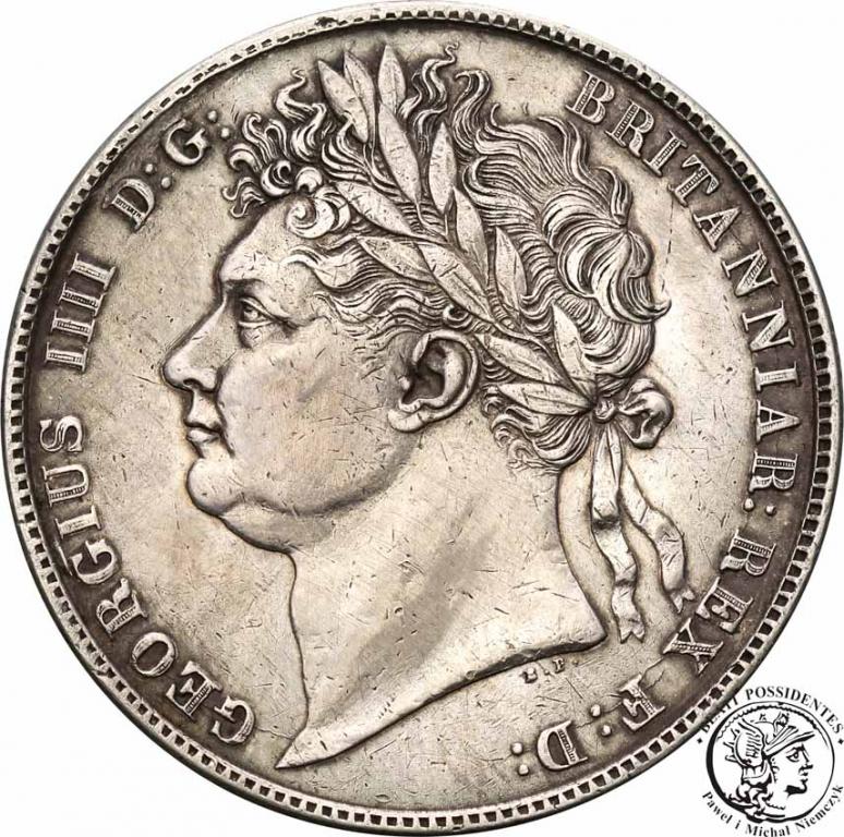 Wielka Brytania Halfcrown 1820 George IV st.3+