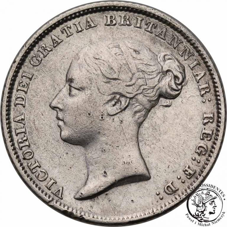Wielka Brytania Sixpence 1842 Victoria st.3