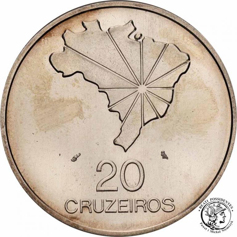 Brazylia 20 cruzeiros 1972 st. 1