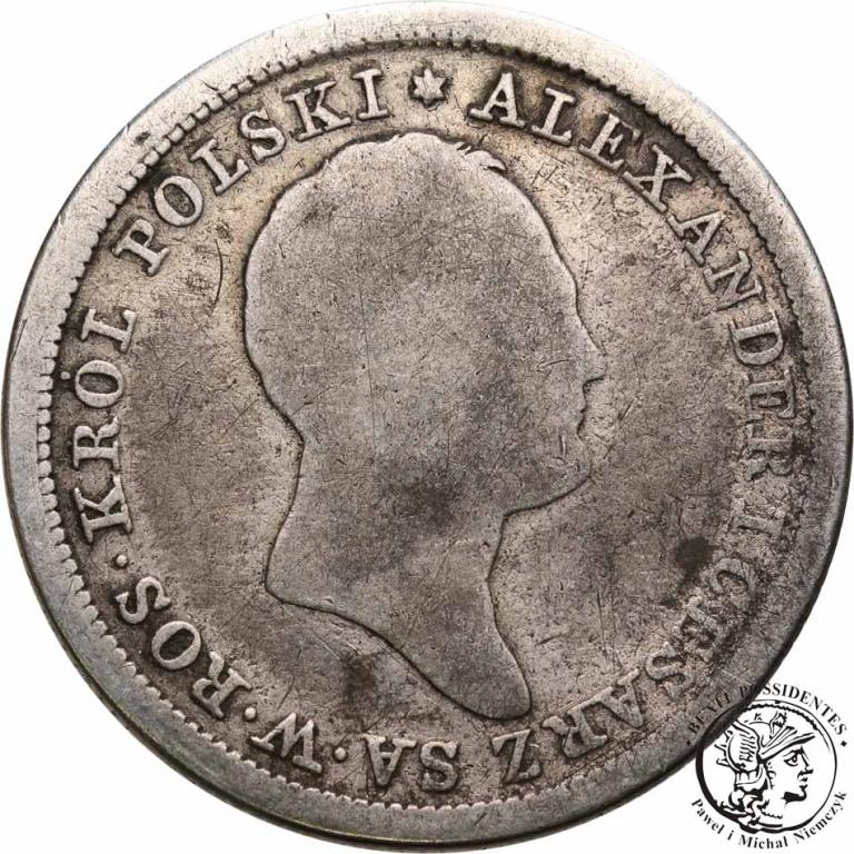 Polska 2 złote 1825 Aleksander I sr. 3-