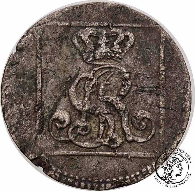 St. A. Poniatowski grosz srebrny 1767 FS st.3