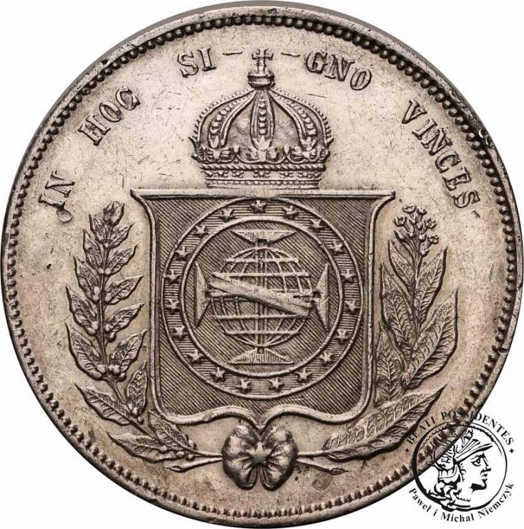 Brazylia 2000 Reis 1855 st.3+