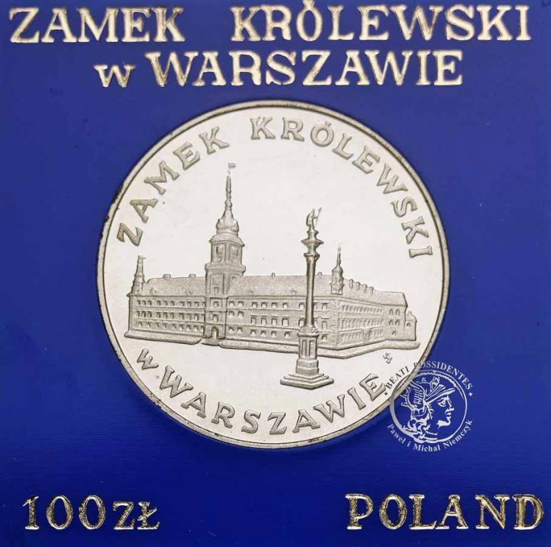 100 złotych 1975 Zamek Królewski w Warszawie st.L