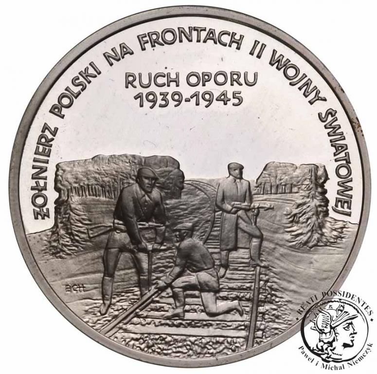 Polska III RP 200 000 złotych 1993 Ruch oporu stL-