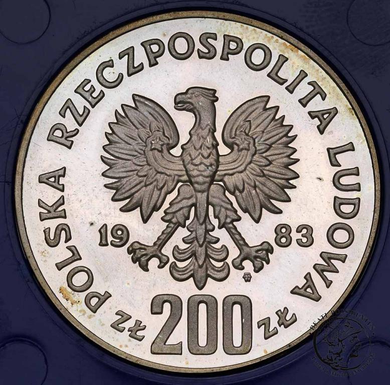 Polska PRL 200 złotych 1983 Jan III Sobieski st.L-