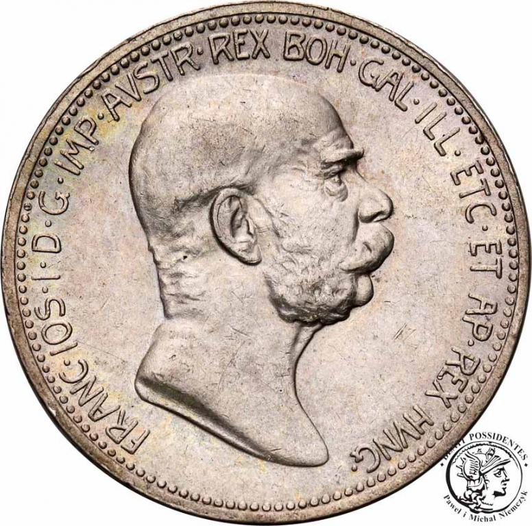 Austria 1 korona 1908 Jubileusz st. 1-