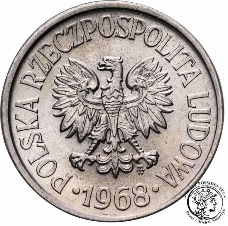 Polska PRL 20 groszy 1968 st.1