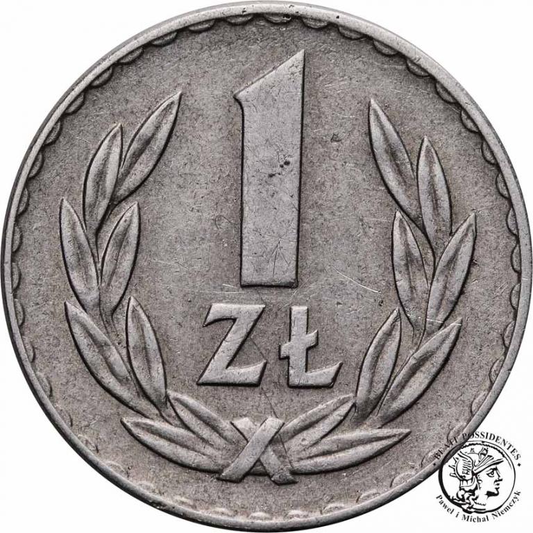 Polska PRL 1 złoty 1957 st.2
