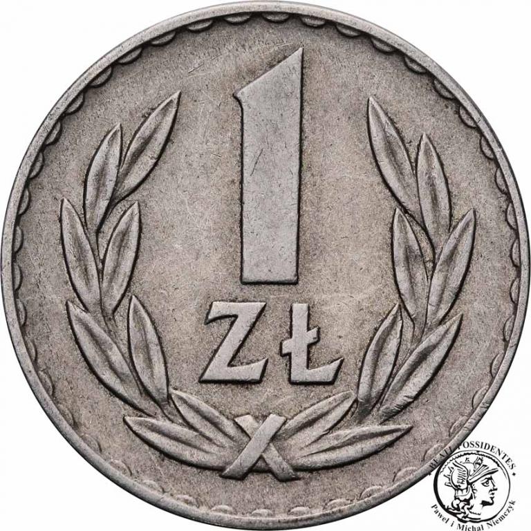 Polska PRL 1 złoty 1957 st.2