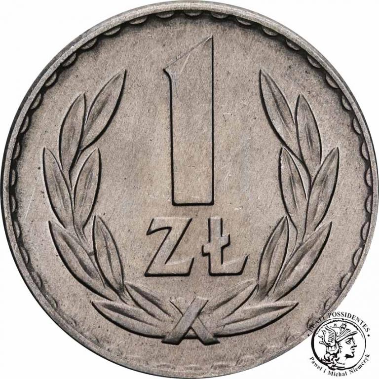 Polska PRL 1 złoty 1966 st.1