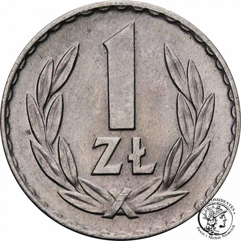 Polska PRL 1 złoty 1968 st.1