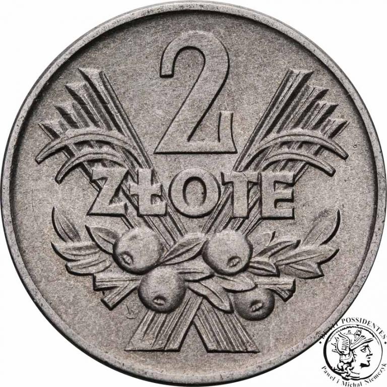 Polska PRL 2 złote 1959 st.2+