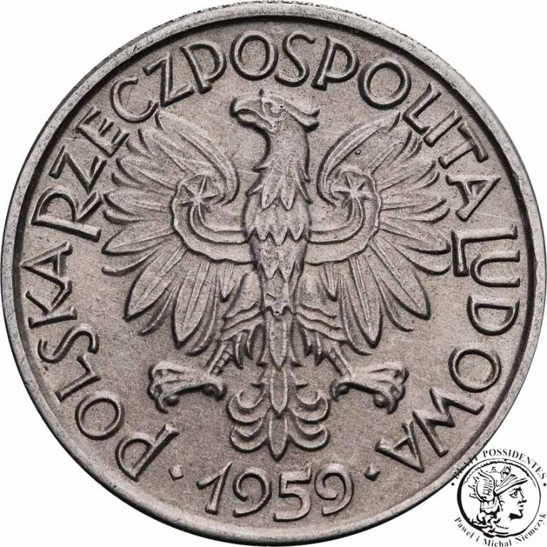 Polska PRL 2 złote 1959 st.2+