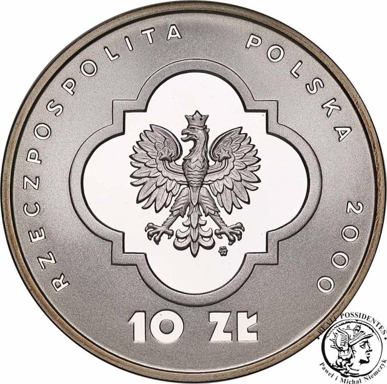 Polska III RP 10 złotych 2000 Wielki Jubileusz stL