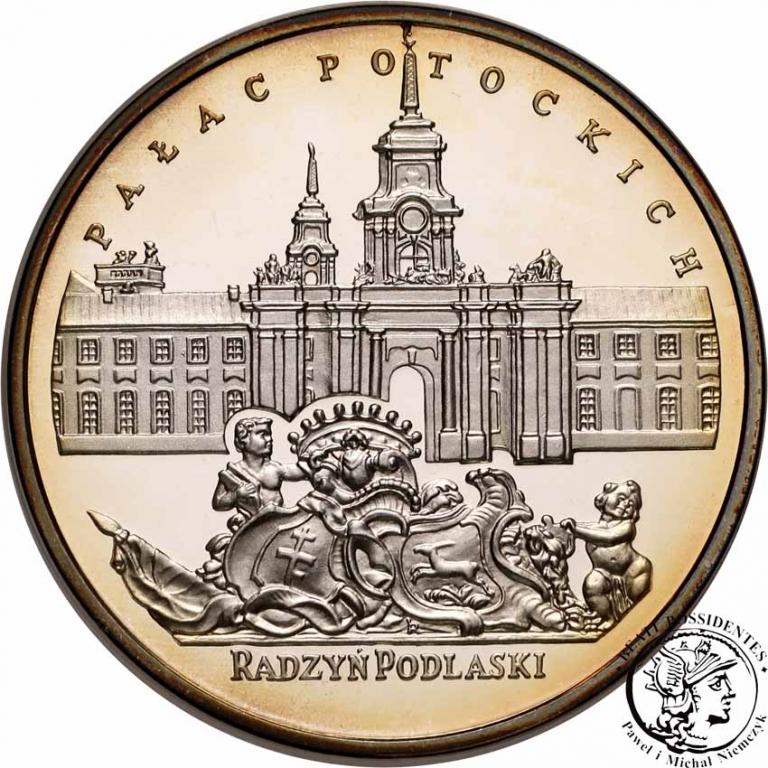 20 zł 1999 Pałac Potockich - Radzyń Podlaski st.L