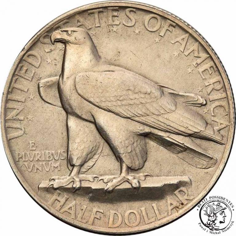 USA 1/2 dolara 1935 Connecticut st.3+