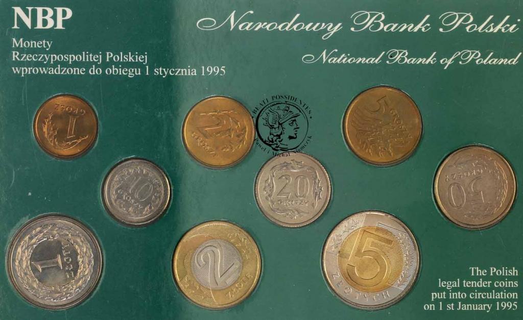 Polska III RP zestaw rocznikowy 1995 st.1/1-