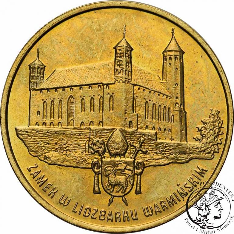 III RP 2 złote 1996 Lidzbark Warmiński st. 1/1-