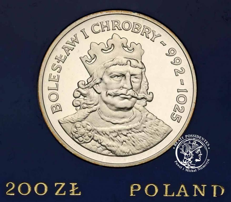 Polska PRL 200 złotych 1980 Chrobry st.L