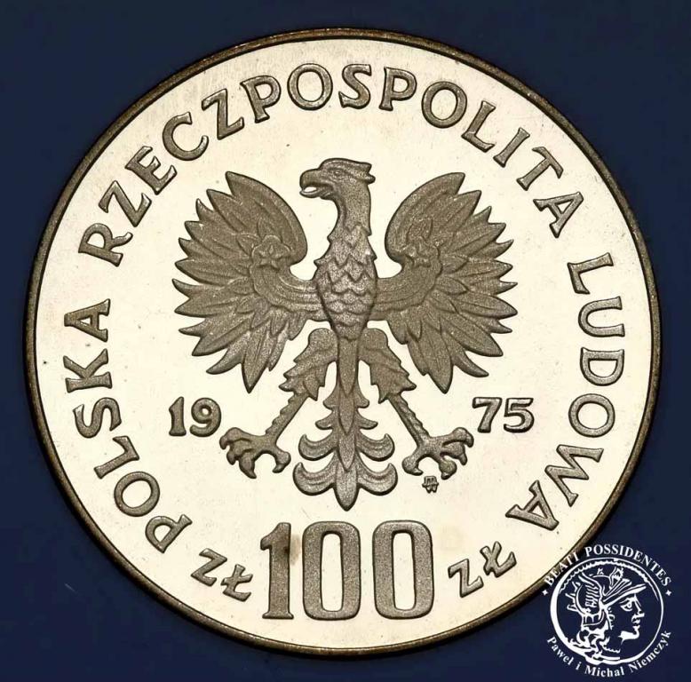 Polska PRL 100 złotych 1975 Paderewski st.L-