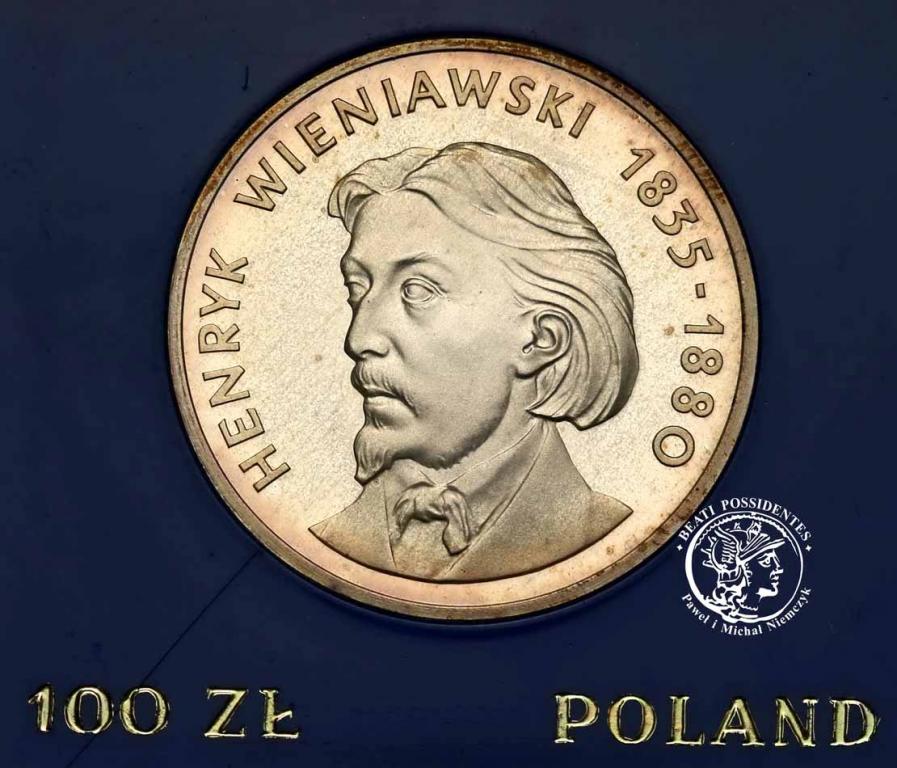 Polska PRL 100 złotych 1979 H. Wieniawski st.L-