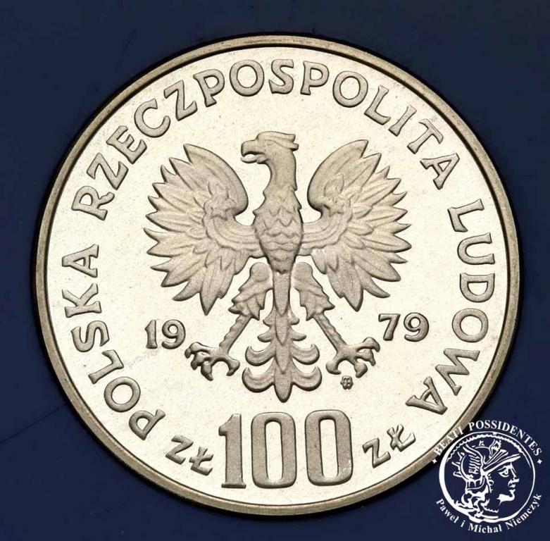100 złotych 1979 Ryś - Ochrona Środowiska st.L