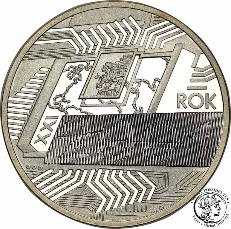 Polska III RP 10 złotych 2001 ROK 2001 st.L