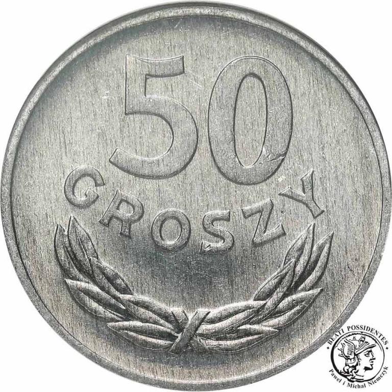 Polska PRL 50 groszy 1970 GCN I/I