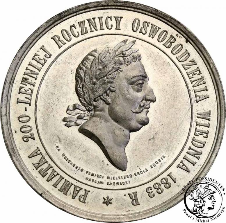 Polska medal 1883 Jan Sobieski st. L-