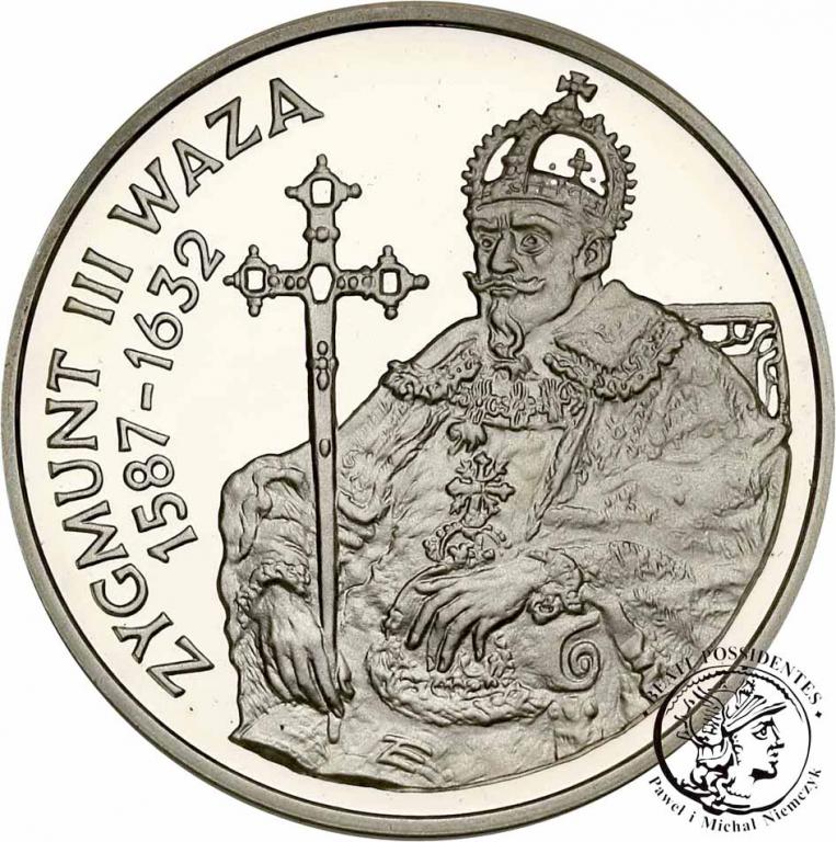 III RP 10 złotych 1998 Zygmunt III Waza półp st. L