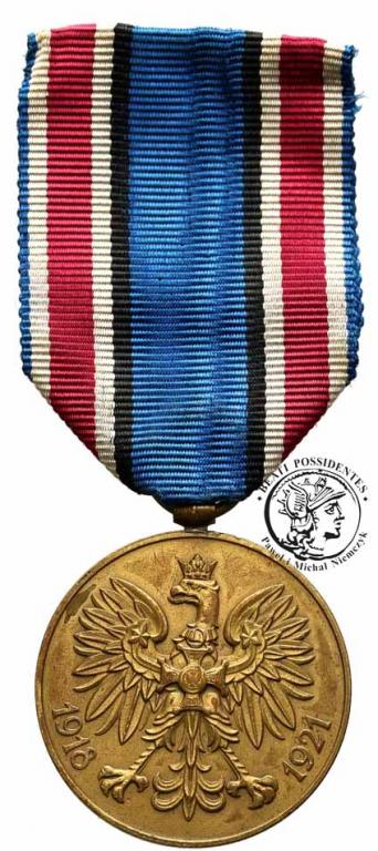 Polska II RP medal Polska Swojemu Obrońcy 1921