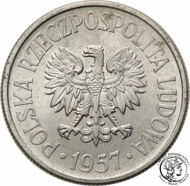 Polska PRL 50 groszy 1957 st.1/1-