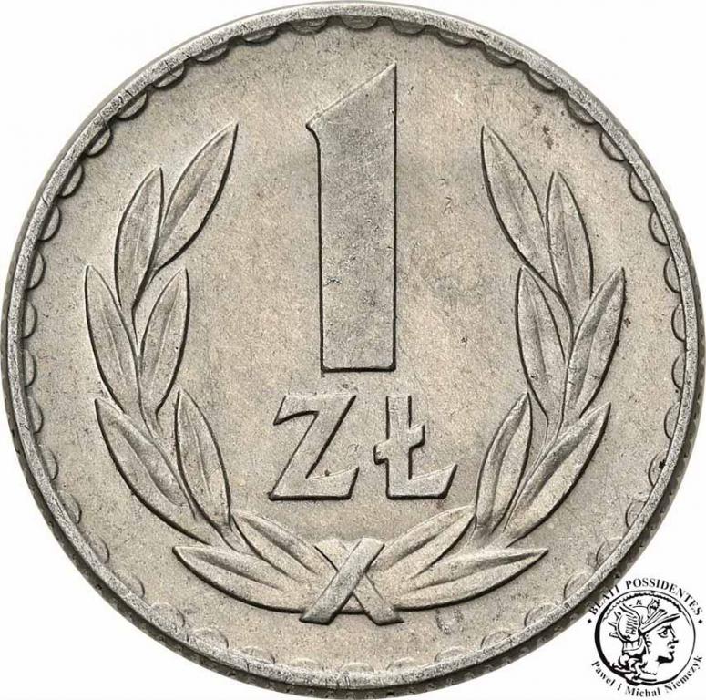 Polska PRL 1 złoty 1973 st. 1-/2+
