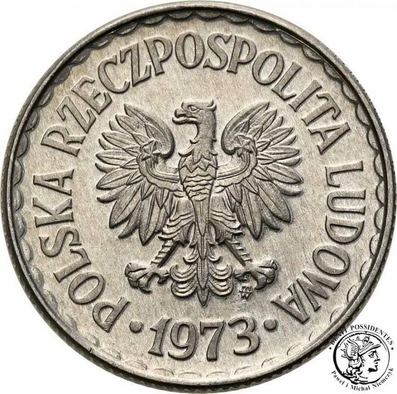 Polska PRL 1 złoty 1973 st. 1/L