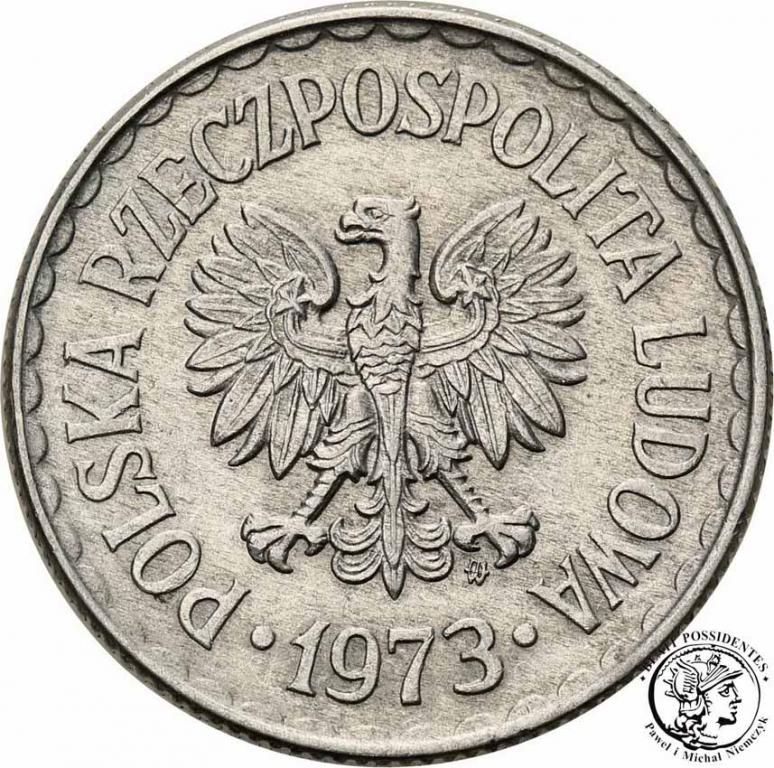 Polska PRL 1 złoty 1973 st. 2+