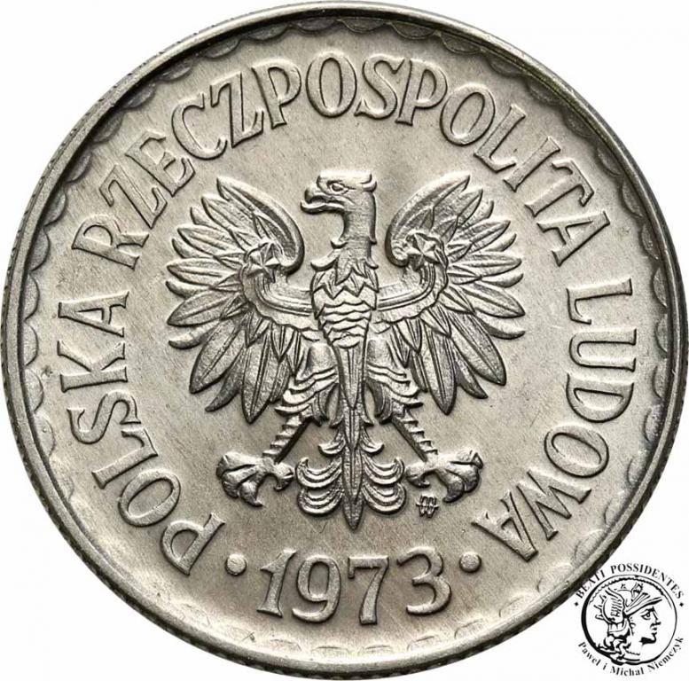 Polska PRL 1 złoty 1973 st. 1/1-