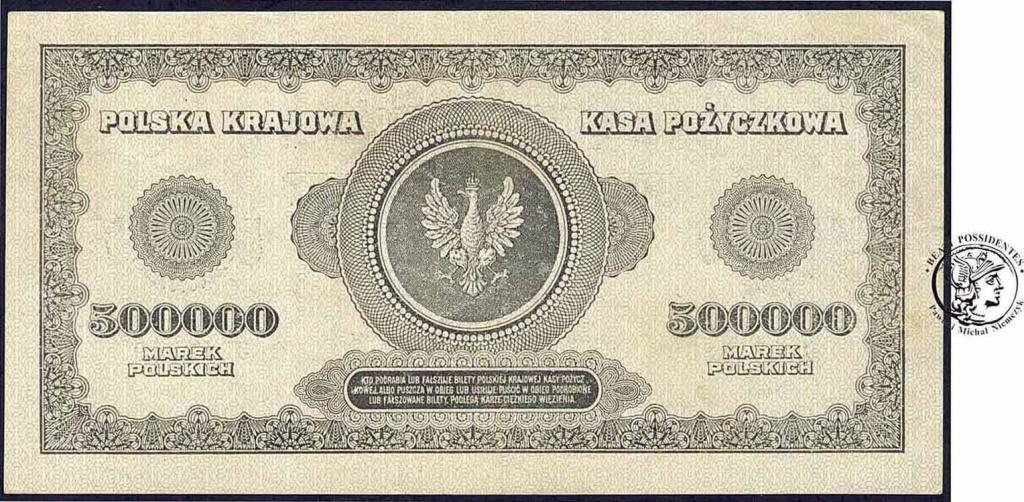Banknot 500000 Marek polskich 1923 - ser B - st 3-