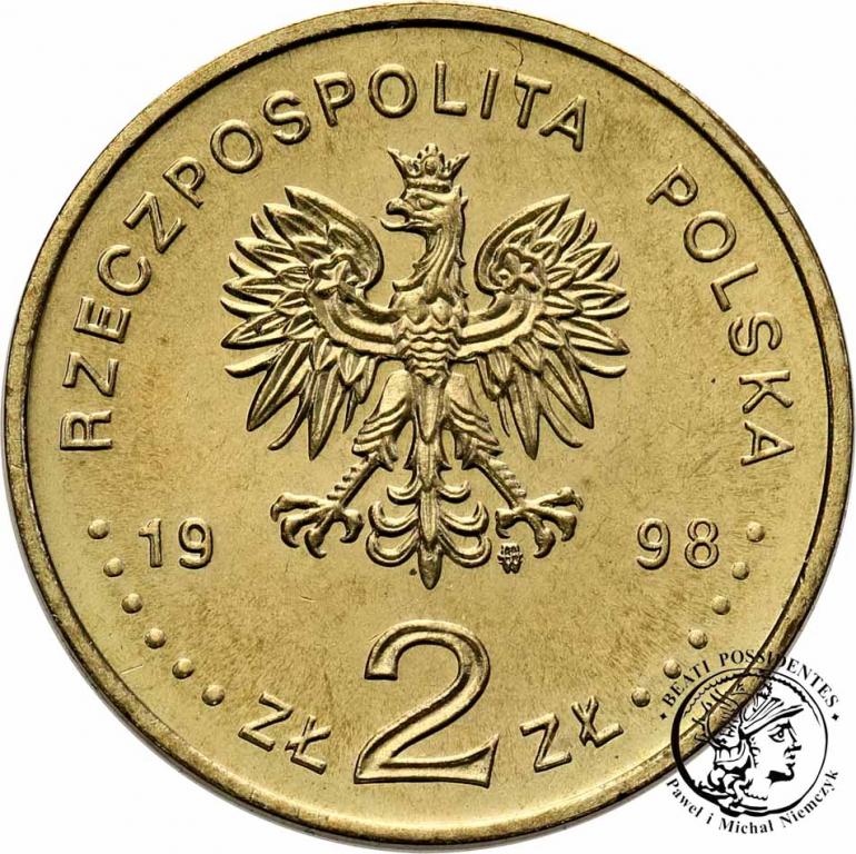 Polska III RP 2 złote 1998 Mickiewicz st. 1-