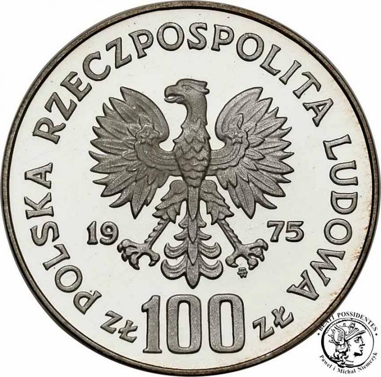 100 złotych 1975 Zamek Królewski w Warszawie st.L-
