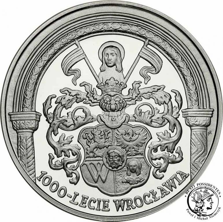 Polska III RP 10 złotych 2000 Wrocław st.L