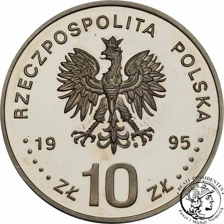 Polska III RP 10 złotych 1995 Berlin st.L-