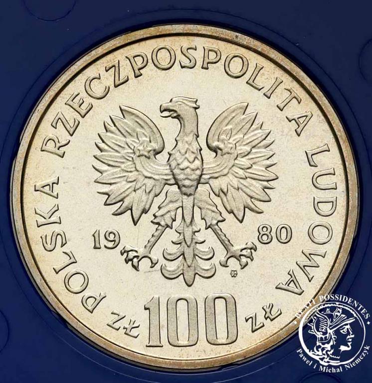 100 złotych 1980 Głuszec - Ochrona Środowiska stL-
