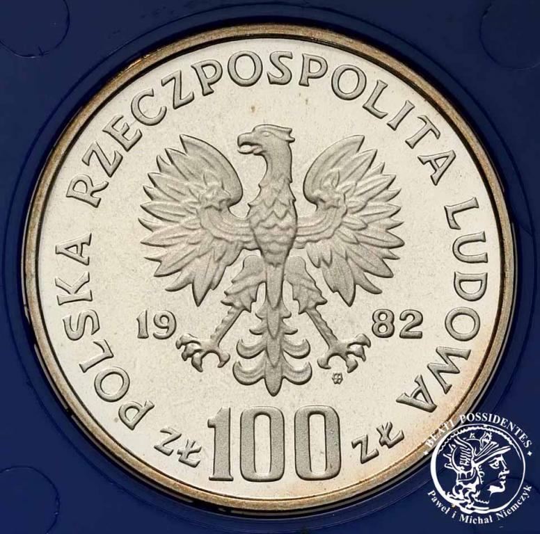 Polska PRL 100 złotych 1982 Bocian st.L/L-