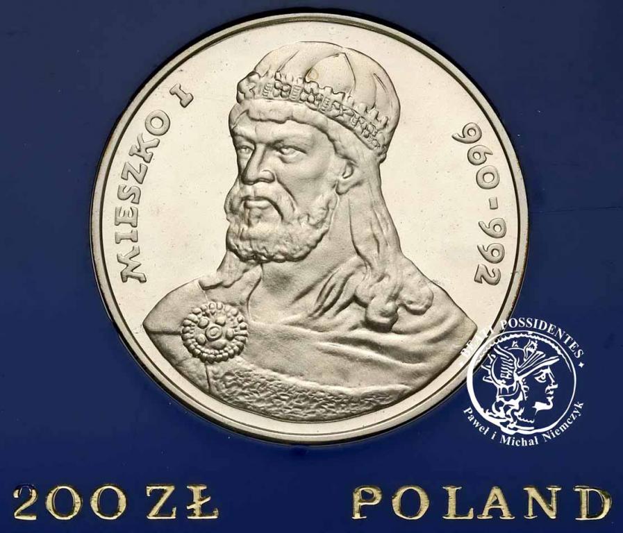 Polska PRL 200 złotych 1979 Mieszko I st.L-